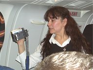 Erika filmt unermdlich