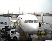 Er wird schon mal beladen.