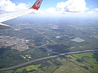 Durch Industrie vernderte Landschaft