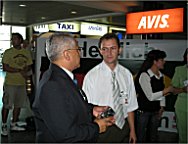 Die beiden Organisatoren unseres Aufenthalts: Herr Medieta, Jakinto Klein.