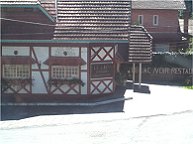 Angeblich das Dorf mit den meisten Fachwerkhusern. Hier ist mindestens eines.