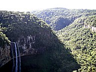 "Casata do Caracol", der 130 Meter hohe Wasserfall