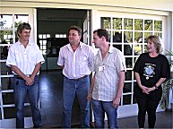 Der obligatoriche Empfang durch die Gemeinde