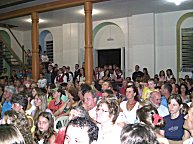 Die alte Kirche war bis auf den letzten Platz voller Konzertbesucher. Hier Einmarsch der Gladiatoren.