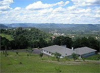 Ein herrlicher Blick auf die Berge, so schn wie in den Vogesen oder im Schwarzwald