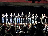 Gemeinsamer Auftritt Winzer und Schlerband