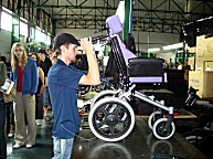 "Hochzeit" von Fahrgestell und Sitz