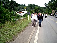 Unterwegs zum Essen gehen