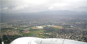 Erster Blick von oben auf Rio