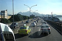 Der Zuckerhut verabschiedet sich voraus.