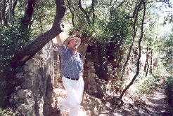 Hinter mir kommt schon das nchste Aqudukt