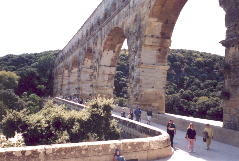 Pont du Gard, ein altes rmisches Nutzbauwerk
